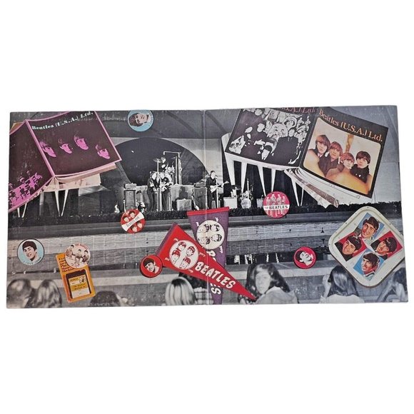 The BEATLES At The Hollywood Bowl Vinyl LP Record Album 1977  Tested SMAS 11638 - Picture 8 of 9